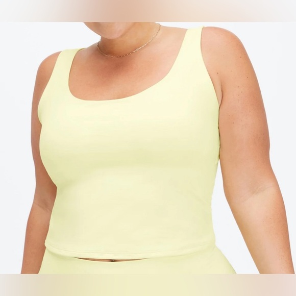 Fabletics, Oasis Twist Built In Bra Tank, light pear, size XXL - Picture 5 of 6